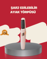 360° Etkili Elektrikli Ayak Bakım Aleti Nasır Giderici - Görsel 5