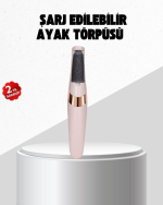 USB Şarjlı Ayak Törpüsü Nasır Temizleyici Elektrikli - Görsel 5