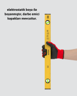 İnşaat ve Ev Kullanımı İçin 600 mm Su Terazisi - Görsel 3