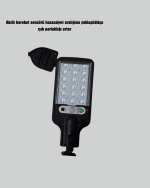 STL616 SENSÖRLÜ SOLAR SOKAK LAMBASI - Görsel 3