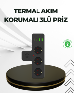 Masa Üstü Çoklu Priz USB ve Type-C Çıkışlı Güç Dağıtıcı - Görsel 5