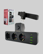 Masa Üstü Çoklu Priz USB ve Type-C Çıkışlı Güç Dağıtıcı - Görsel 2
