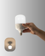 Enerji Tasarruflu Şarjlı LED Ampul 30W Beyaz Işık - Görsel 4