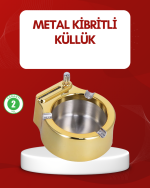 Metal Küllük Gizli Ateşleme Sistemli Şık Tasarım - Görsel 5