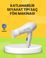 Katlanır Gövdeli Saç Kurutma Makinesi Ev ve Valiz Kullanımı - Görsel 5