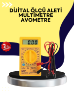 Çok Fonksiyonlu Dijital Multimetre Elektrik Test Cihazı - Görsel 5