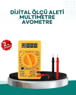 Elektrik Ölçüm Cihazı Dijital Multimetre 10 Amper Destekli - Görsel 5