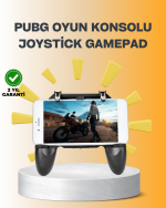 Joystick ve Parmak Tetikleyicili Mobil Oyun Gamepad Tutucu - Görsel 5