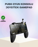 Mobil Oyunlar İçin Joystickli Ergonomik Gamepad Kontrol Cihazı - Görsel 5