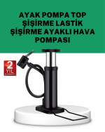 Çok Amaçlı Ayak Pompası Dayanıklı Pratik Hava Pompası - Görsel 5
