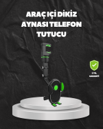 Ayarlanabilir Dikiz Aynası Telefon Tutucu Sağlam ve Şık Tasarım - Görsel 5
