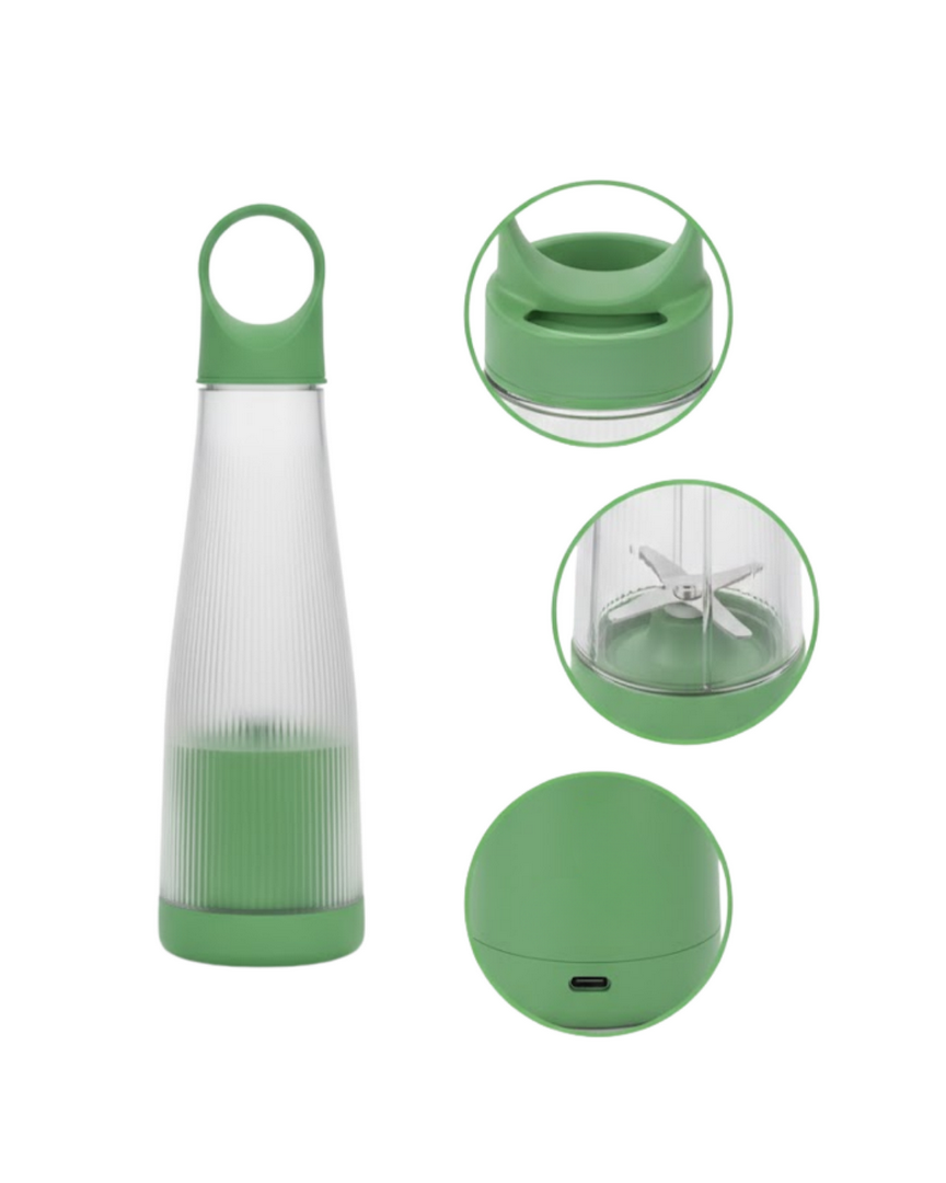 1255862_7-109.png Günlük Smoothie ve Shake İçin USB Şarjlı Taşınabilir Blender - Görsel 1