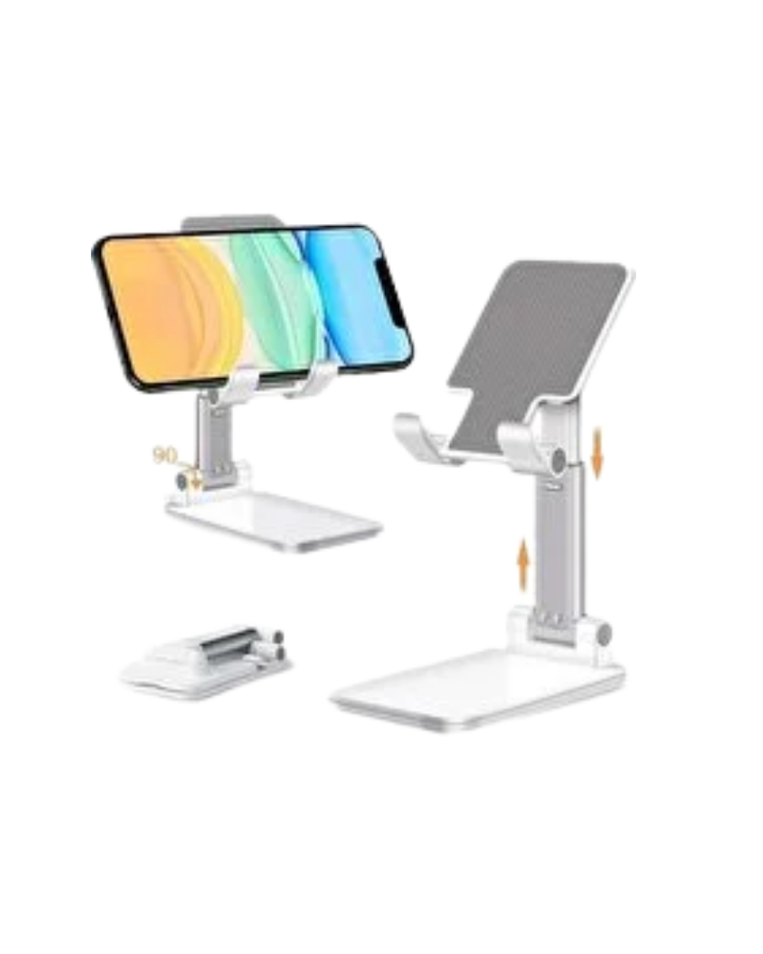 1256175_7-11.png Kaymaz Silikon Yüzeyli Ergonomik Telefon Standı - Görsel 1
