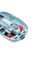 Bluetooth 5.2 ve 2.4G USB Kablosuz Mouse Pilli Mavi Tasarım - Görsel 2
