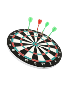 17 İnç Profesyonel Dart Tahtası Dayanıklı Yapı ve 4 Metal Dart Oku - Görsel 3