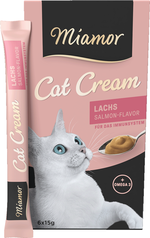 177083f388c551f0e927166cf4a040f9-1.png MIAMOR CREAM SOMONLU KEDI ÖDÜLÜ 6 X 15 GR X 3 ADET - Görsel 1