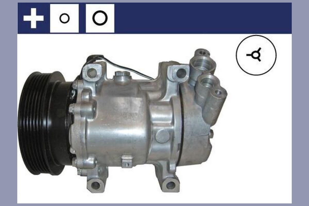 1803882_75973_117911750.jpg KLİMA KOMPRESÖRÜ CLIO II 1.4-1.6 16V-1.5 DCI 01- KNG 1.4-1.6 16V-1.5 DCI 97- (120mm) - Görsel 1