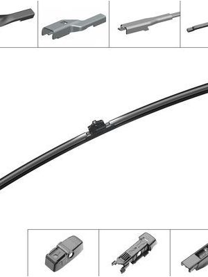 SİLECEK SÜPÜRGESİ MUZ TİP 650MM UNIVERSAL 4 APARATLI TEKLİ AEROTWİN PLUS