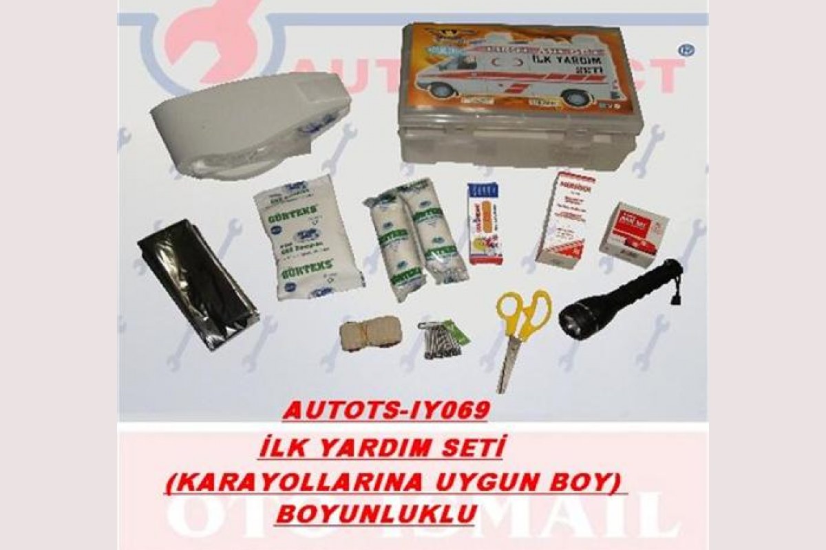 1805486_162009_931657656.jpg İLK YARDIM SETİ KARAYOLLARINA UYGUN BOY BOYUNLUKLU HIRDAVAT - Görsel 1