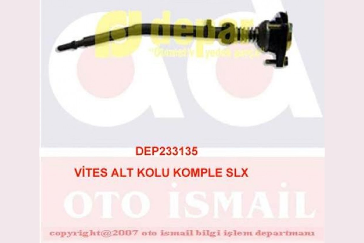 1808857_187721_699894552.jpg VİTES ALT KOLU KOMPLE SLX - Görsel 1