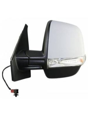 DIŞ DİKİZ AYNASI ELEKTRİKLİ SOL DOBLO CARGO ÇİFT CAMLI DESENLİ SİNYALLİ