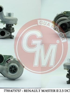 7701473757-TURBO MASTER 2.5 DCI-MOVANO 2.5 DTI 115 BG G9U