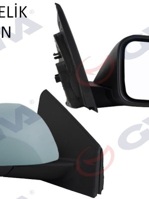 DIŞ DİKİZ AYNASI SAĞ MEGANE-FLUENCE 08 ELEKTRİKLİ ISITMALI SİNYALLİ ASTARLI KONVEKS 7 FİŞ VM-6138EHPR