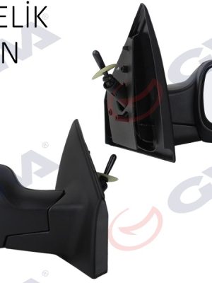 DIŞ DİKİZ AYNASI SAĞ CLIO 06 MEKANİK ISITMALI SENSÖRLÜ KONVEKS 2 FİŞ VM-6136SR