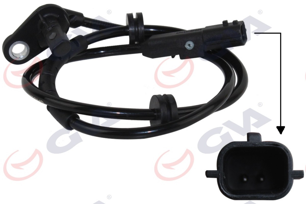 1812944_257375_364418540.jpg ABS SENSÖRÜ ARKA SAG CLIO II 98- 1640mm - Görsel 1