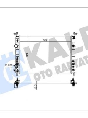 MOTOR SU RADYATÖRÜ [ FIAT PALIO 1.2 AC, ALBEA 1.2/1.6 2 SIRA AL+PL 1996-2009 ]