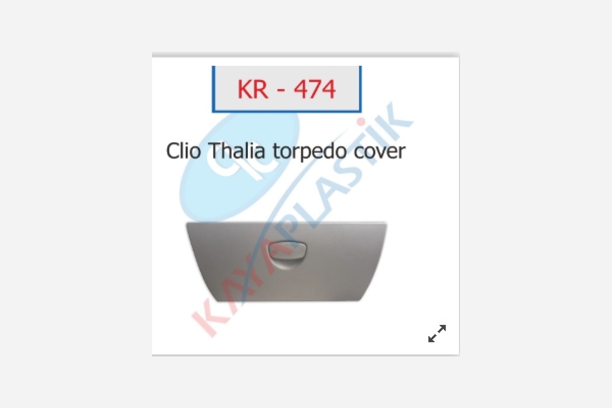 1814407_272789_334309222.jpg TORPİDO KAPAĞI CLIO - Görsel 1