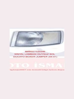 SİNYAL LAMBASI SOL DUYSUZ [ FIAT DUCATO , PEUGEOT BOXER , CITROEN JUMPER 1994-2001 ]