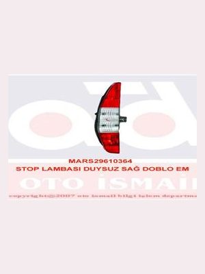 STOP LAMBASI SAĞ DUYSUZ [ FIAT DOBLO 2002-2004 ]