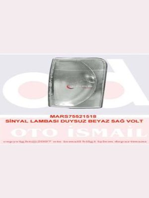 SİNYAL LAMBASI SAĞ BEYAZ DUYSUZ [ VOLKSWAGEN VOLT LT35 2003-2006 ]