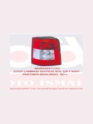 STOP LAMBASI SOL [ PEUGEOT PARTNER ÇİFT KAPI 2006 ]