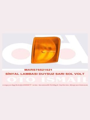 SİNYAL LAMBASI SOL SARI DUYSUZ [ VOLKSWAGEN VOLT LT35 1998-2003 ]