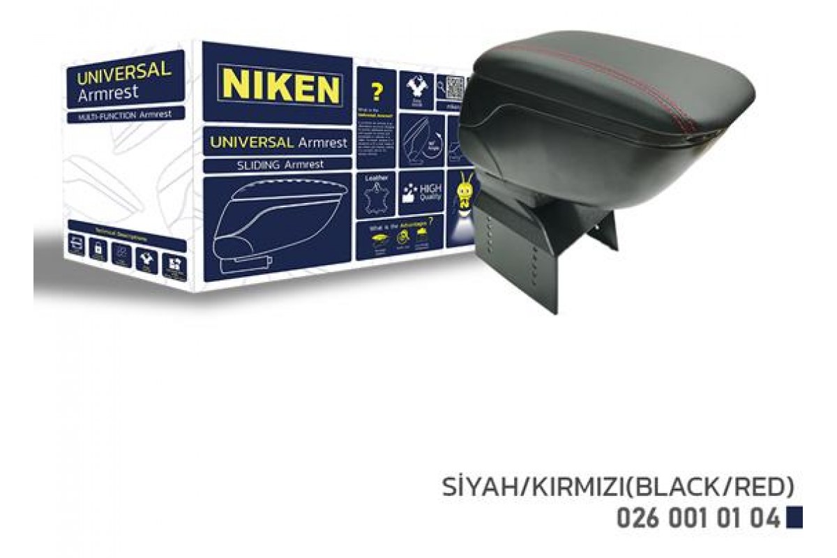 1816293_348773_860681486.jpg KOL DAYAMA SÜRGÜLÜ SİYAH KIRMIZI - Görsel 1