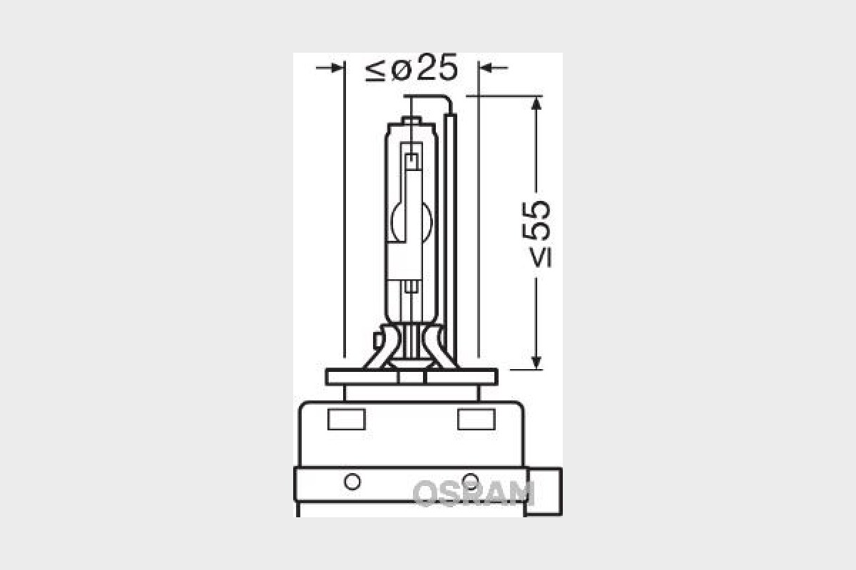 1817054_103037_439287310.jpg D8S AMPUL 25W XENON 4300 KELVIN - Görsel 1