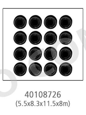 SUBAP LASTİGİ (16 adet) CLİO IIİ-TWNG-MODÜS 05-LOGAN SANDERO 12- 1.2 16V (D4F) (5,5x8,3x11,5x8mm)