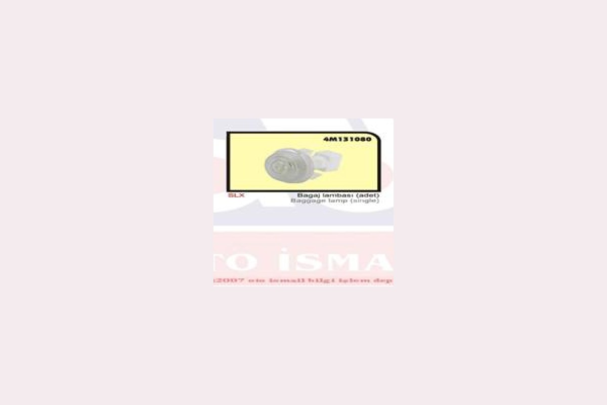 1817536_385515_265708701.jpg BAGAJ LAMBASI M131-ŞAHİN-DOĞAN-SLX - Görsel 1