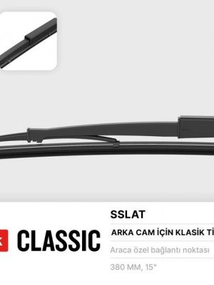 SİLECEK SÜPÜRGESİ 385MM DOĞAN SLX KARTAL ARKA
