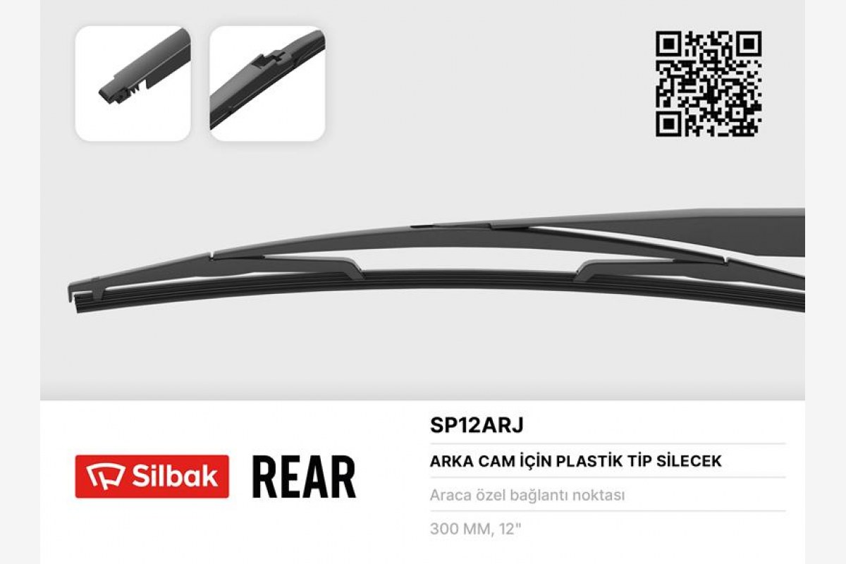 1820175_81771_360506182.jpg SİLECEK SÜPÜRGESİ ARKA 300 MM OPEL ASTRA J (01/10-), ASTRA GTC (11/11-), ASTRA SPORTS TOURER (01/11-), ASTRA K (09/15-) - Görsel 1
