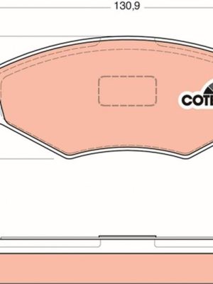 FREN BALATASI ÖN (CITROEN :Xsara 1.4,1.5)