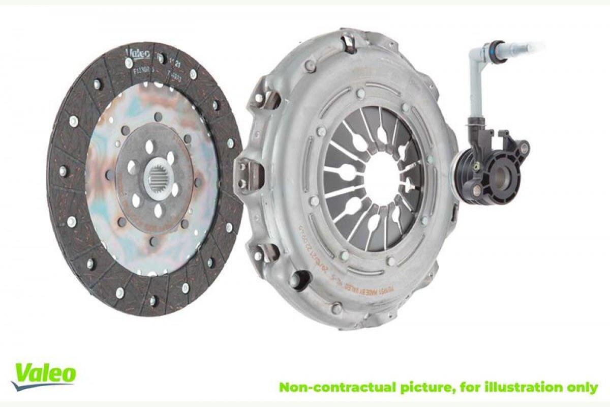 1822072_500209_845299953.jpg 3 LÜ DEBRİYAJ TAKIMI BASKI DİSK HİDROLİK RULMAN FORD TRANSIT CONNECT 1.8 TDCi 110 PS - Görsel 1