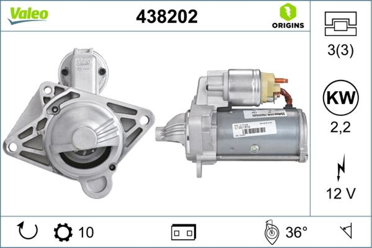 1822111_16860_769342028-1.jpg MARŞ MOTORU 12V 2.2KW 10 DİŞ [ RENAULT MEGANE II 2.0 DCI 05 -, MEGANE III 2.0 DCI 09 -, LAGUNA II 2.0 DCI 05-07, LAGUNA III 2.0 DCI 07-15, MASTER III 2.3 DCI 11 -, TRAFIC II 2.0 DCI 06 -, NISSAN QASHQ - Görsel 1