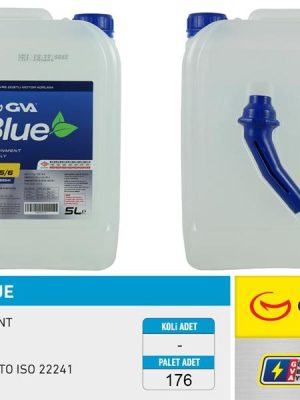 GVA BLUE SIVISI 5 LT EURO 4-5 / BİNEK EURO 6 HUNİLİ AMBALAJ