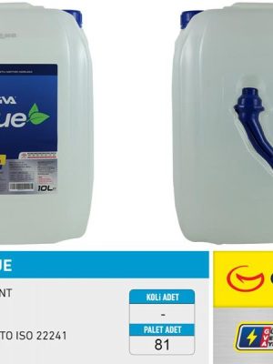GVA BLUE SIVISI 10 LT EURO 4-5 / BİNEK EURO 6 HUNİLİ AMBALAJ