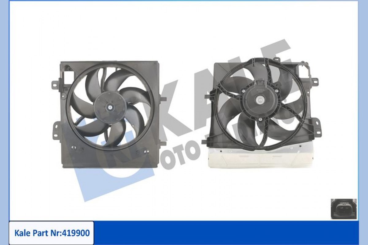 1826726_948348_959997542.jpg FAN MOTORU DAVLUMBAZLI P207 06 P208 12 P1007 05 C2 03 C3 02 DS3 10 280W-330mm - Görsel 1