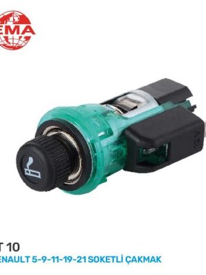 KOMPLE ÇAKMAK SOKETLİ R9-R11-R19-R21-CLIO-KNG-MGN