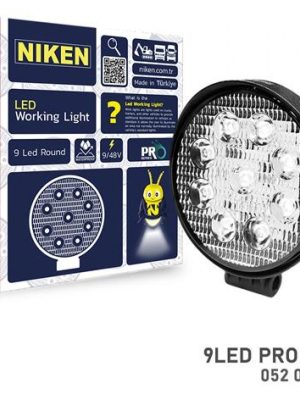 CALISMA LAMBASI 9 LEDLİ YUVARLAK